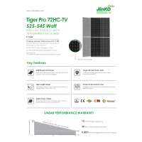 Сонячна панель Jinko Solar JKM535M-72HL4-TV