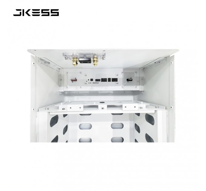 Корпус для DIY-збірки акумулятора JKESS вертикальний на колесах для LiFePO4 280–314 Аг 16S 48В