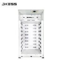 Корпус для DIY-збірки акумулятора JKESS вертикальний на колесах для LiFePO4 280–314 Аг 16S 48В