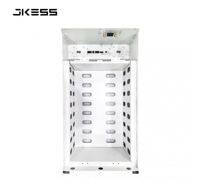 Корпус для DIY-збірки акумулятора JKESS вертикальний на колесах для LiFePO4 280–314 Аг 16S 48В