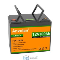 Акумулятор літієвий Anvolan XP-LFP12100 LiFePo4 12V 100Ah 1280Wh