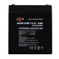 Розпродаж Акумулятор AGM LPM 12V - 5 Ah Розпродаж Акумулятор AGM LPM 12V - 5 Ah
