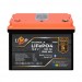 Акумулятор LP LiFePO4 12,8V - 100 Ah (1280Wh) (BMS 100A/50А) пластик Smart BT