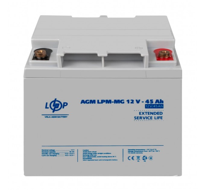 Акумулятор мультигелевий LPM-MG 12V - 45 Ah
