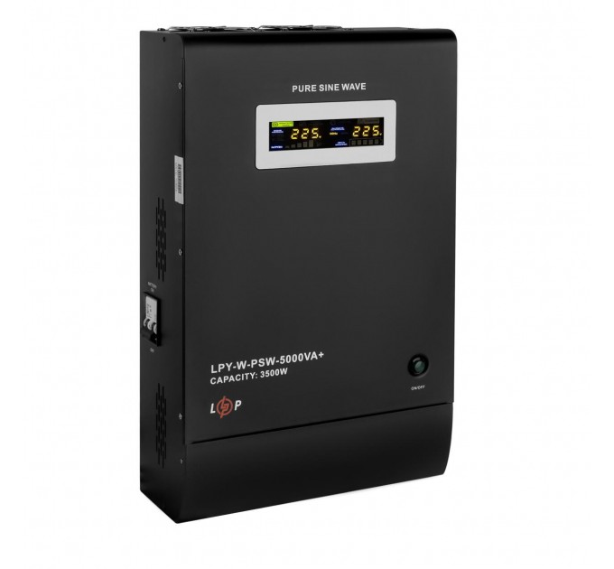ДБЖ з правильною синусоїдою 48V LPY-W-PSW-5000VA+(3500Вт)10A/20A
