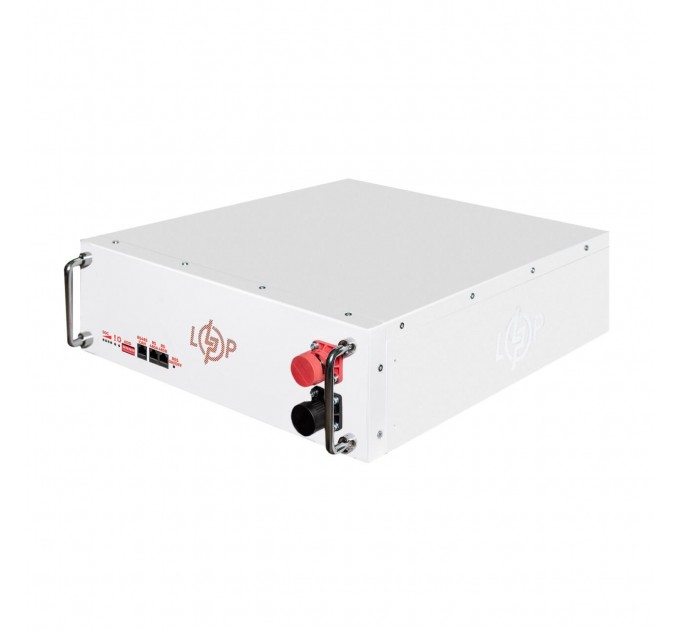 Акумулятор LP LiFePO4 51,2V - 100 Ah (5120Wh) (BMS SP 100A/50А) RM RS485/CAN WH