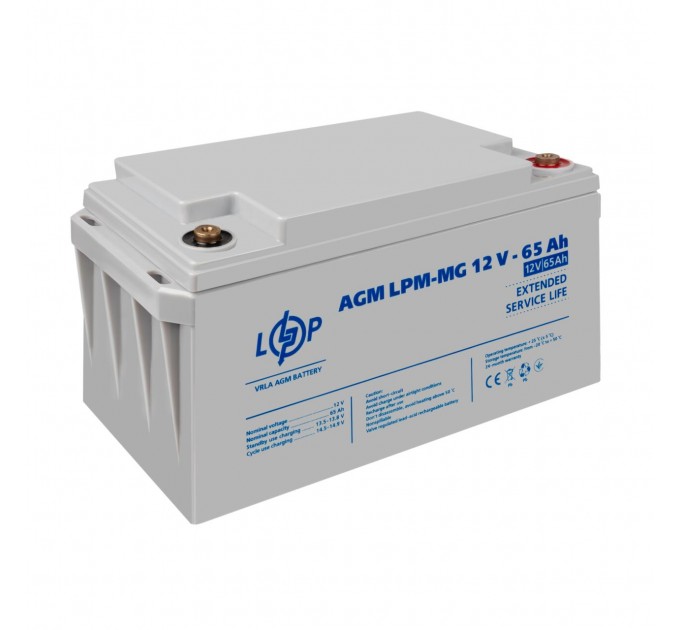 Акумулятор мультигелевий LPM-MG 12V - 65 Ah