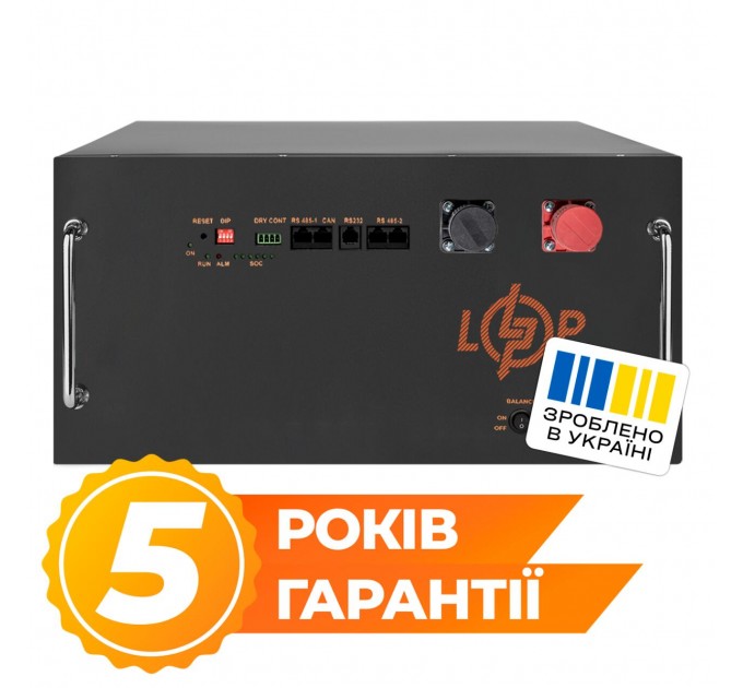 Акумулятор LP LiFePO4 25,6V - 280 Ah (7168Wh) (BMS JK 200A/100A) RM RS485/CAN BL