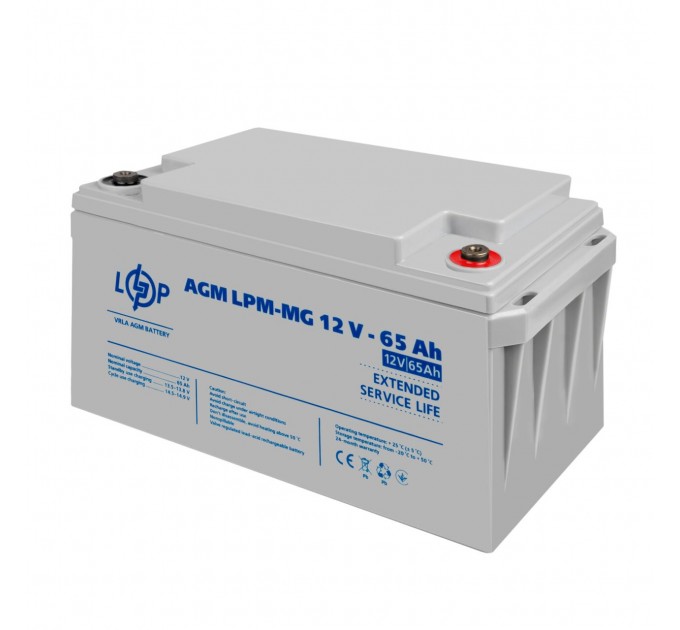 Акумулятор мультигелевий LPM-MG 12V - 65 Ah