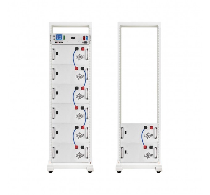 Акумулятор LP LiFePO4 Battery HVM 409,6V 150Ah (61440 Wh) BMS 125А AB Lrack white