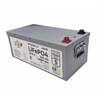 Акумулятор LP LiFePO4 25,6V - 230 Ah (5888Wh) (BMS 200A/100А) метал Smart BT