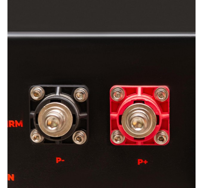 Акумулятор LP LiFePO4 25,6V - 280 Ah (7168Wh) (BMS 200A/100А) LCD метал Smart RM RS485/CAN