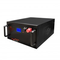 Акумулятор LP LiFePO4 25,6V - 280 Ah (7168Wh) (BMS 200A/100А) LCD метал Smart RM RS485/CAN