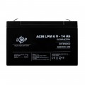 Розпродаж (4160) Акумулятор AGM LPM 6V - 14 Ah 09/23