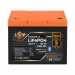 Акумулятор LP LiFePO4 25,6V - 50 Ah (1280Wh) (BMS 80A/50А) пластик Smart BT