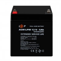 Розпродаж Акумулятор AGM LPM 12V - 5 Ah
