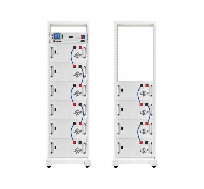 Акумулятор LP LiFePO4 Battery HVM 512V 150Ah (76800 Wh) BMS 125А AB Lrack white