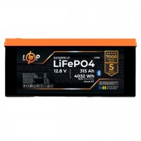 Акумулятор LP LiFePO4 12,8V - 315 Ah (4032Wh) (BMS 300A/150А) пластік Smart BT
