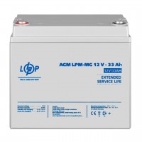 Акумулятор мультигелевий LPM-MG 12V - 33 Ah