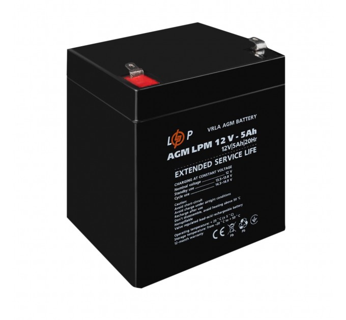 Акумулятор AGM LPM 12V - 5 Ah