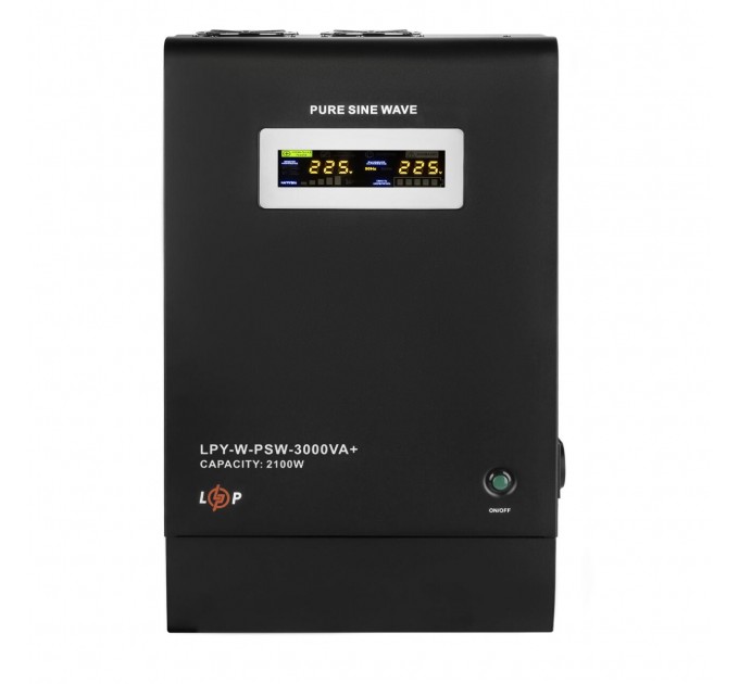 ДБЖ з правильною синусоїдою 48V LPY-W-PSW-3000VA+(2100Вт)