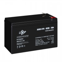Розпродаж (16152) Тяговий свинцево-кислотний AGM Акумулятор LP 6-DZM-7 Ah (02-2024)