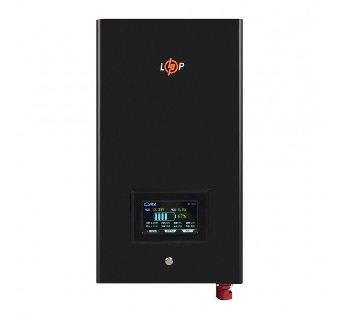 Акумулятор LP LiFePO4 12,8V - 280 Ah (3584Wh) (BMS 200A/200А) метал LCD Smart BT