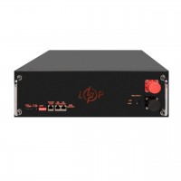 Акумулятор LP LiFePO4 51,2V - 100 Ah (5120Wh) (BMS SP 100A/50А) RM RS485/CAN LCD BL