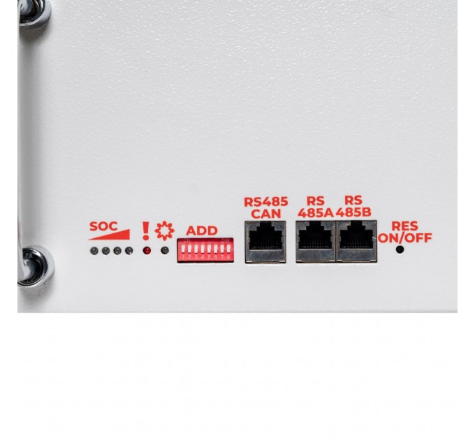 Акумулятор LP LiFePO4 51,2V - 100 Ah (5120Wh) (BMS SP 100A/50А) RM RS485/CAN WH