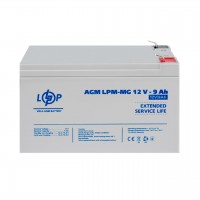 Акумулятор мультигелевий LPM-MG 12V - 9 Ah