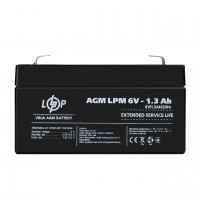Розпродаж Акумулятор AGM LPM 6V - 1.3 Ah Розпродаж Акумулятор AGM LPM 6V - 1.3 Ah