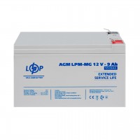 Акумулятор мультигелевий LPM-MG 12V - 9 Ah