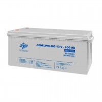 Акумулятор мультигелевий LPM-MG 12V - 200 Ah