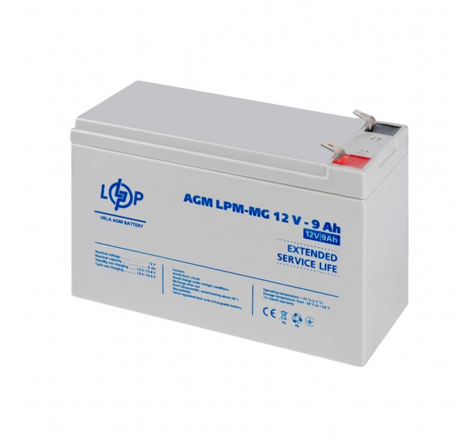 Акумулятор мультигелевий LPM-MG 12V - 9 Ah