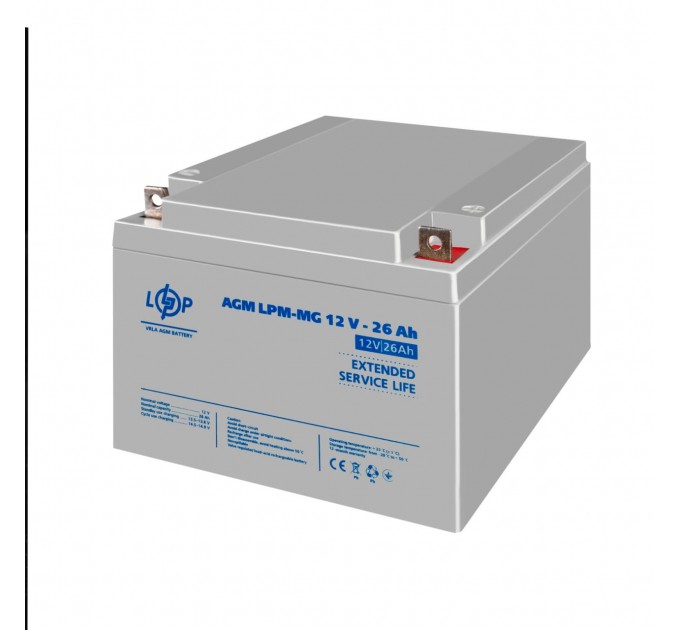 Акумулятор мультигелевий LPM-MG 12V - 26 Ah