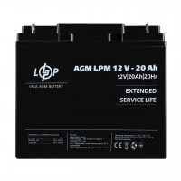 Розпродаж (4163) Акумулятор AGM LPM 12V - 20 Ah 09/23 Розпродаж (4163) Акумулятор AGM LPM 12V - 20 Ah 09/23