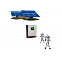 Солнечная электростанция 20 кВт для собственного потребления с установкой на земле