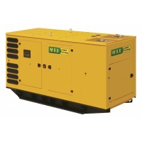 Дизельний генератор 400 кВт M.A.B. POWER SYSTEMS AD550 у кожусі