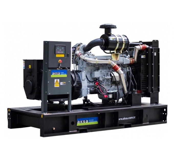 Дизель генератор 200 кВт AKSA APD250A у кожусі