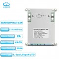 BMS 200A 4S-8S Lifepo4/Li-ion/LTO з активним балансуванням 2A (JK-B2A8S20P-HC) з кнопкою JiKong, CAN-шиною і функцією обігріву акумулятора