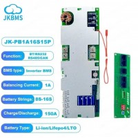 JK BMS PB1A16S15P 150A 8S-16S 1A Pylon, Deye, Victron, Must, Growatt, Axioma, GoodWe