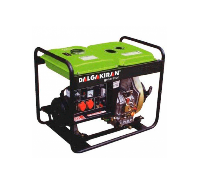 Дизельна електростанція DALGAKIRAN DJ7000DG-E відкритого типу