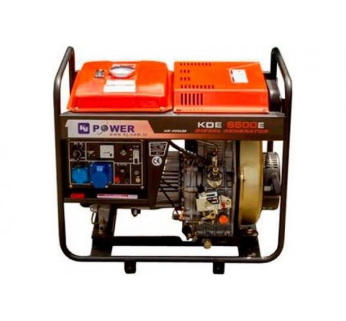 Електрогенератор дизельний KJ POWER KDE3500E відкритого типу