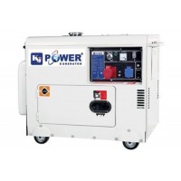 Дизельна електростанція 6 кВт KJ POWER KJ6500T3 у кожусі