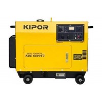 Електрогенератор дизельний 5 кВт KIPOR KDE6500T3 у кожусі