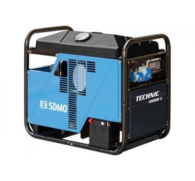 Бензиновий генератор 10 кВт SDMO TECHNIC 10000 E відкритого типу