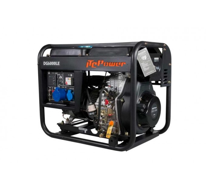 Електрогенератор дизельний ITC Power DG6000LE 5 кВт