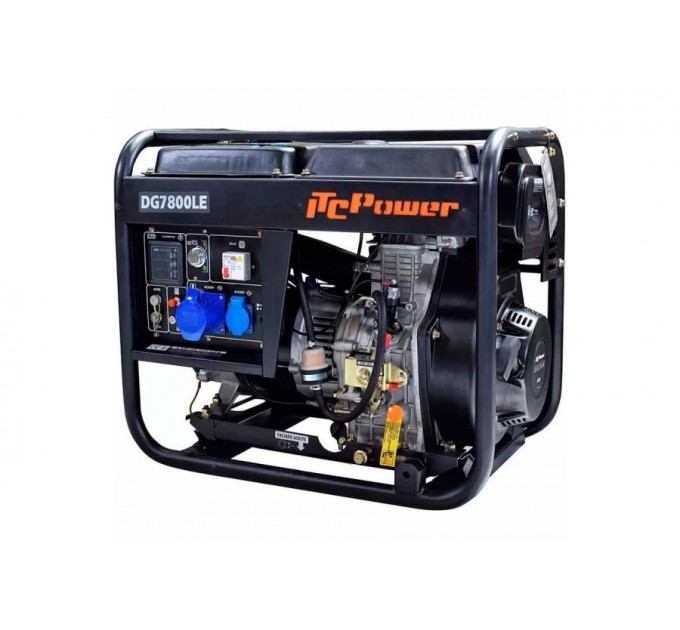 Електрогенератор дизельний ITC Power DG7800LE 6 кВт
