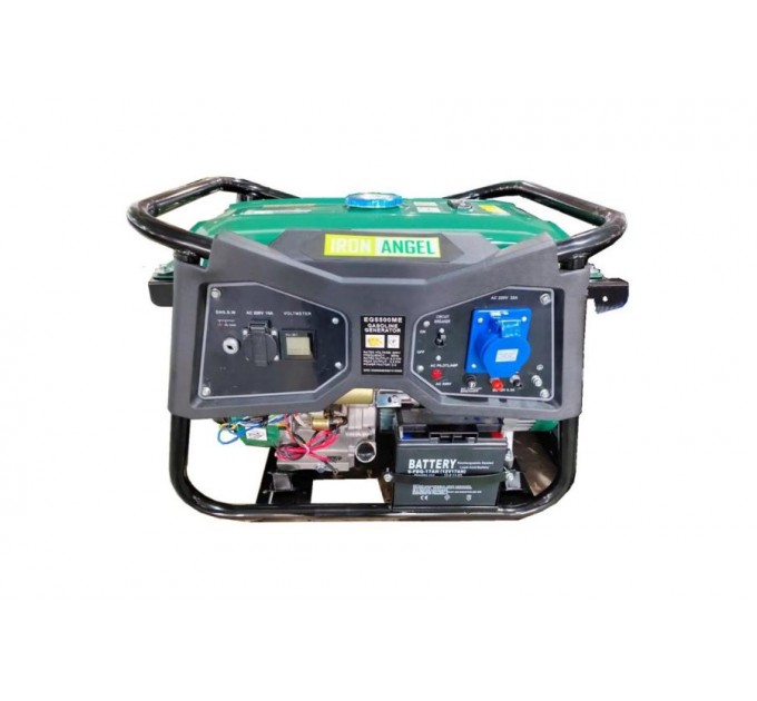 Бензиновий генератор Iron Angel EG 5500 ME
