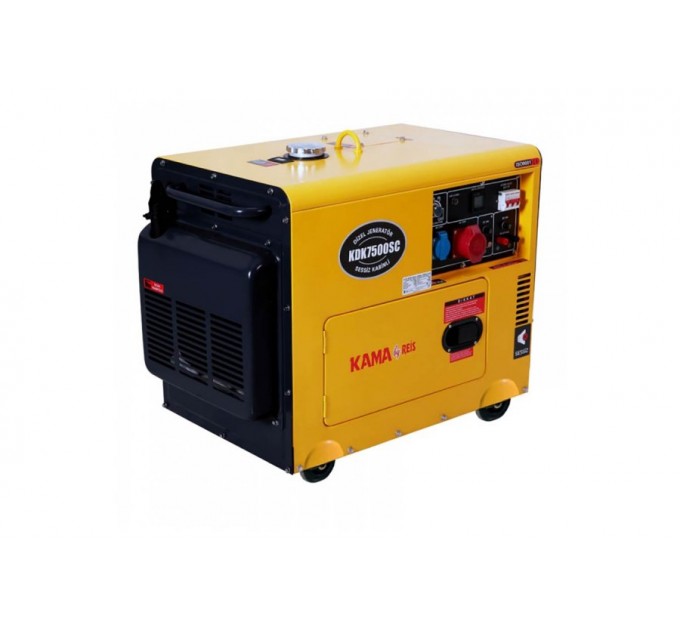 Дизельний генератор KAMA KDK7500SC